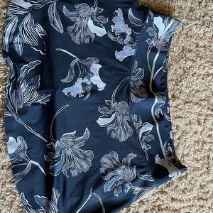 Macy floral Athleta skirt.